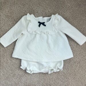 6-12 Month Janie and Jack Baby Quilted Matching Set. Gently used.